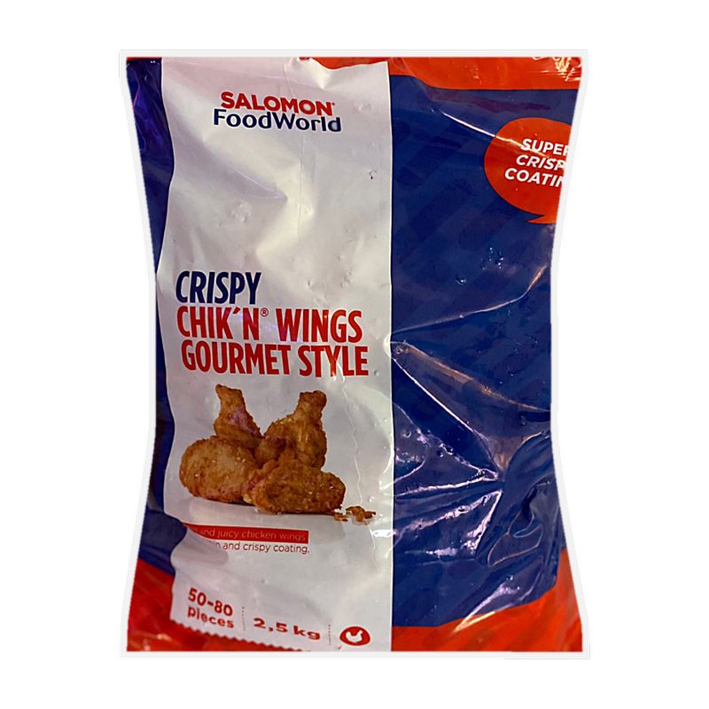 TK-Crispy Chik'n Wings- 2.5 Kg