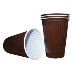 Trinkbecher Braun  0,18 L 100 St.