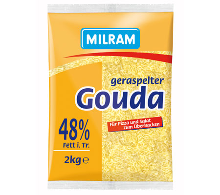 Milram Gouda geraspelt 48% Fett i.T