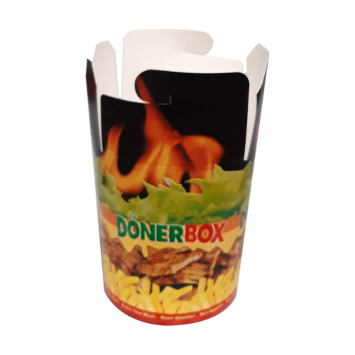 Döner Box, orange, 26oz=770ml