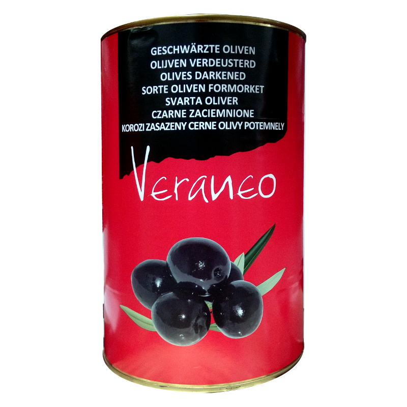 Veraneo Oliven schwarz mit Kern