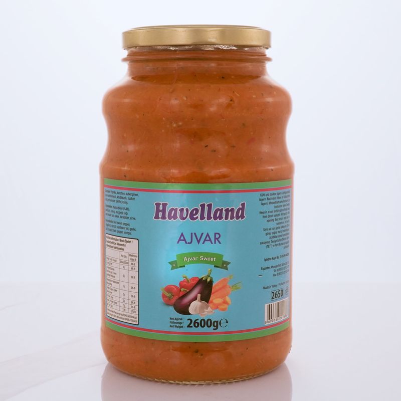 Havelland Ajvar mild 2650g