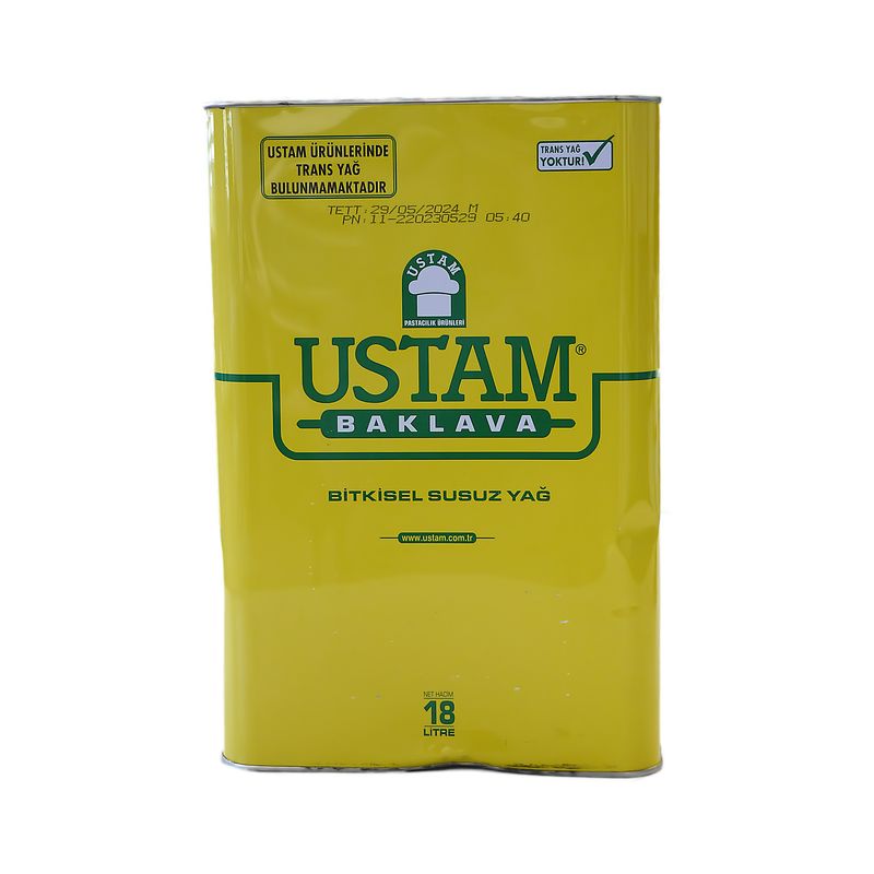 USTAM Baklava Pflanzenöl 18L Dose