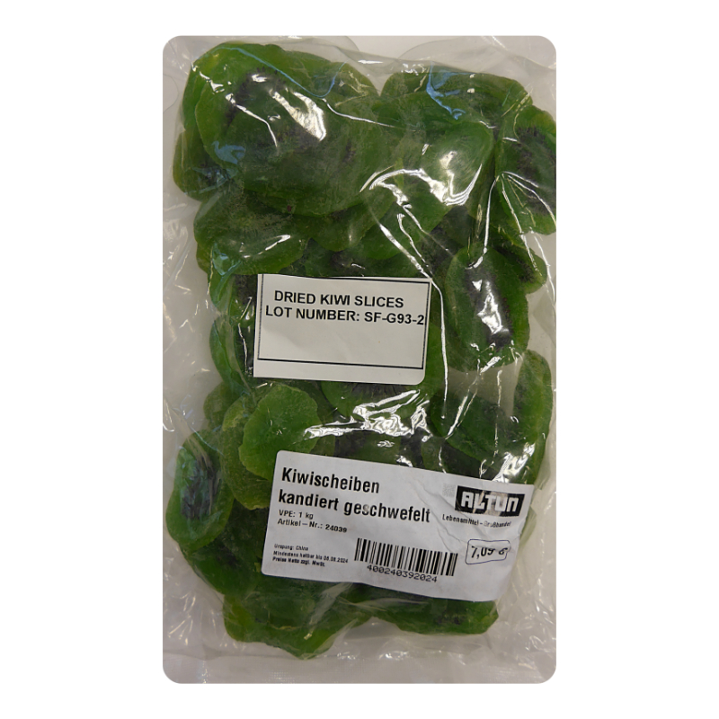 Kiwischeiben kandiert geschw. 1kg