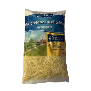 Milram Gouda-Mozzarella-Mix 2 kg