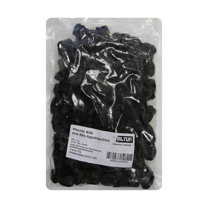 Pflaumen 40/50 ohne Stein Chile 1kg