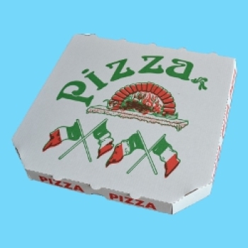 Pizzabox Weiß 29x29x3 cm 200 St.