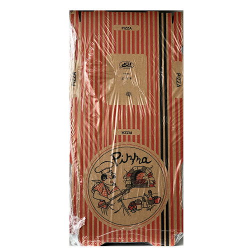 Pizzabox Braun 32x32x4 cm 100 St.