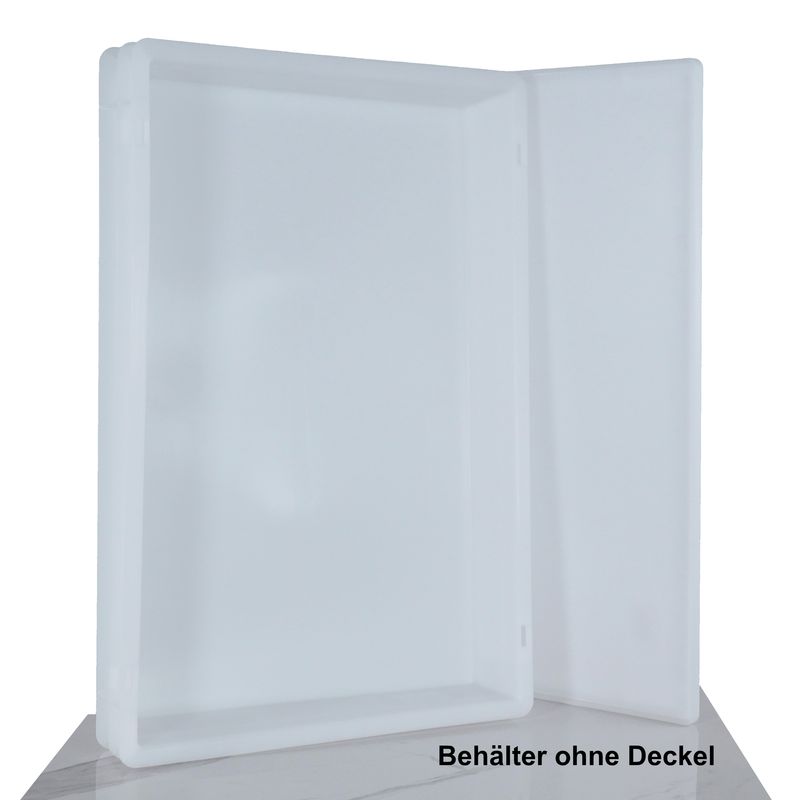 Pizzateig-Behälter HDPE