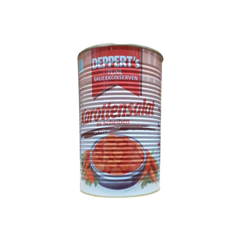 Deppert's Karottensalat in Scheiben