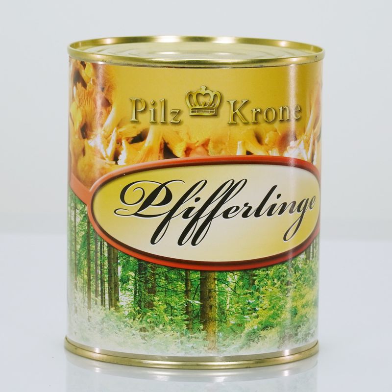 Pilz Krone Pfifferlinge 850g Dose