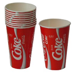 Trinkbecher für Cola 0.2 L 100 St.