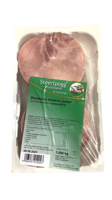 Deutscher Hinterschinken