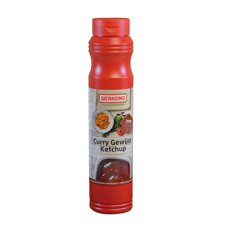 Wernsing Curry-Gewürz-Ketchup 800ml