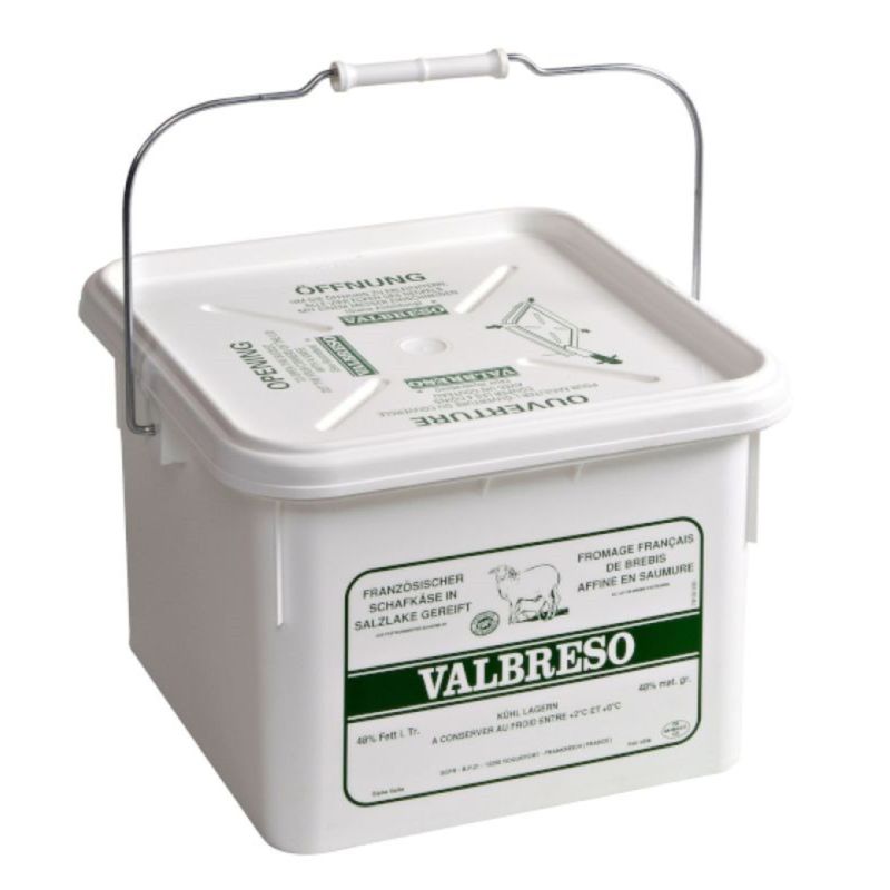 Valbreso Schafkäse (je kg) Eimer