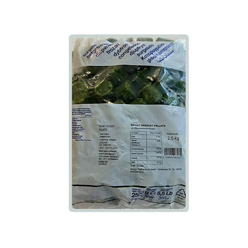 TK-Spinat Granulat gehackt