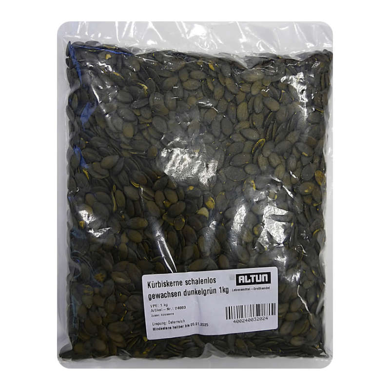 Kürbiskerne dunkelgrün 1 kg