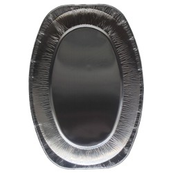 Alu-Platten Oval 10 St..V3 C+C